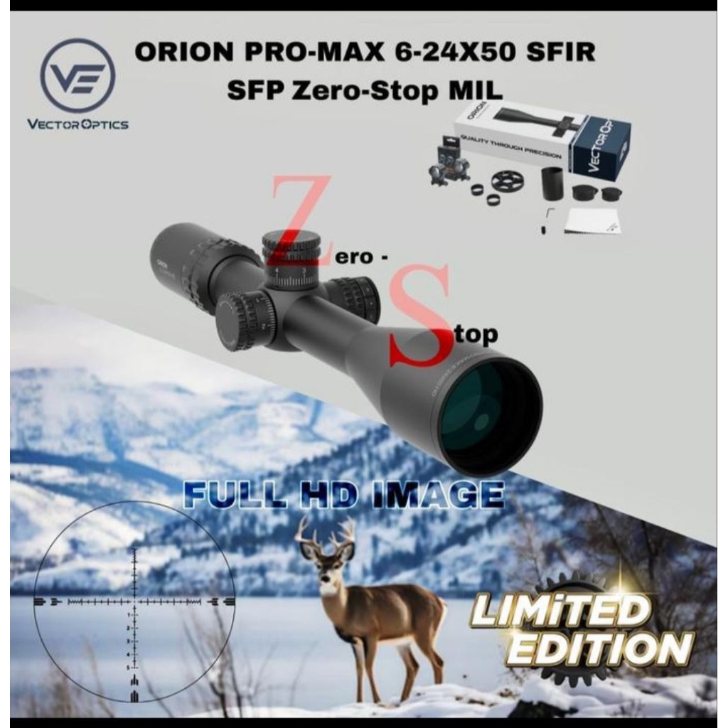 Teleskop Vector Orion ProMax HD 6-24x50 Sfir Sfp Zero_Stop