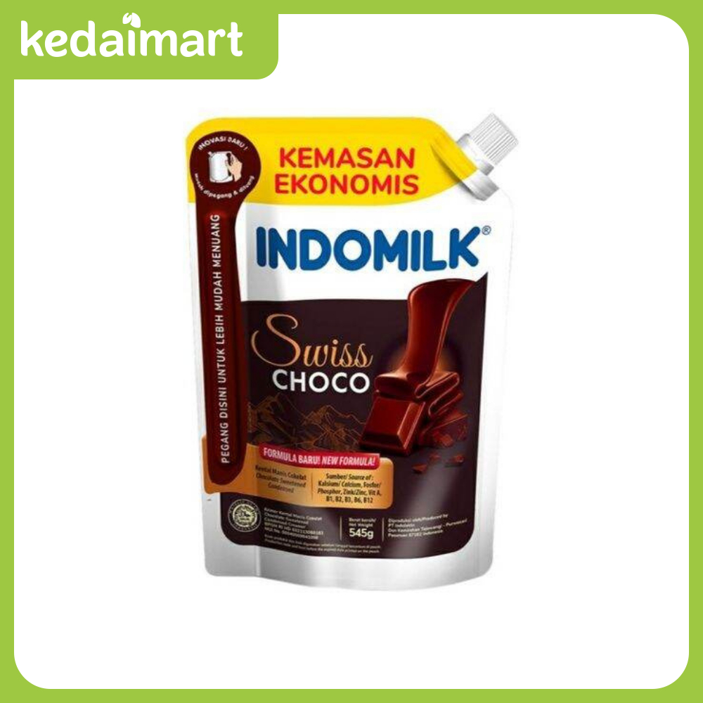 

Indomilk Susu Kental Manis Swiss Choco 545 Gram