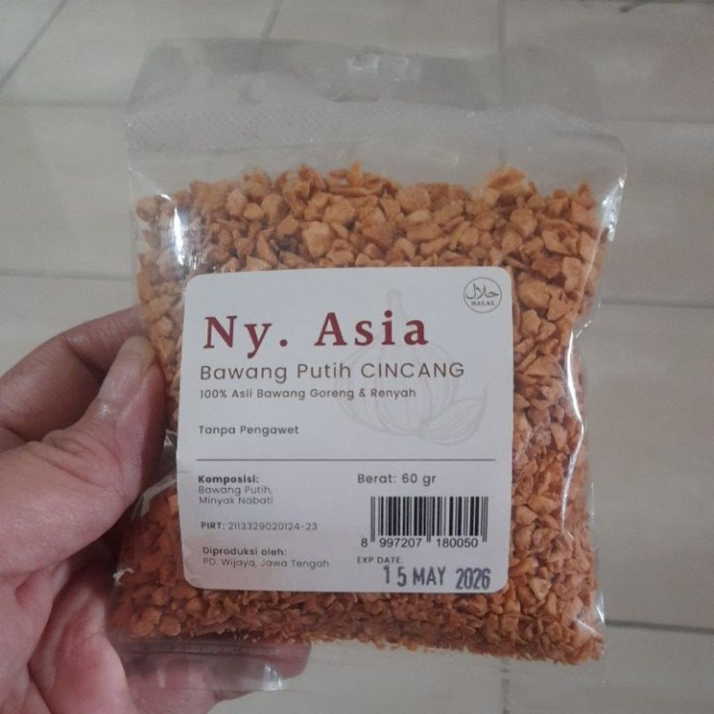 

bawang putih cincang ny asia