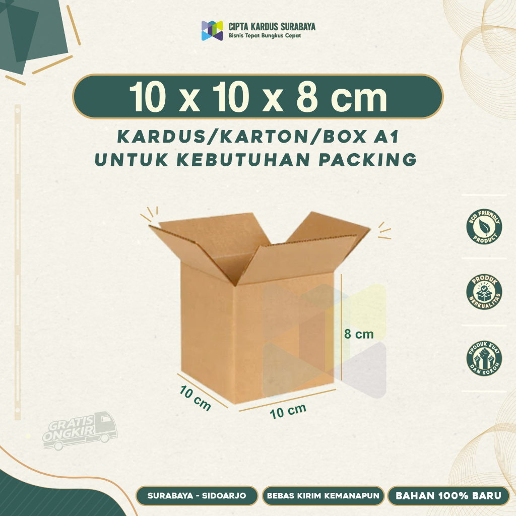 

Kardus Packing 10x10x8 | Box packing | Karton Packing