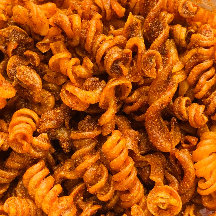

250 GR- MAKARONI SPIRAL BY SIEBEREM SNACK DAUN JERUK KHAS - KRIUK TIDAK KERAS