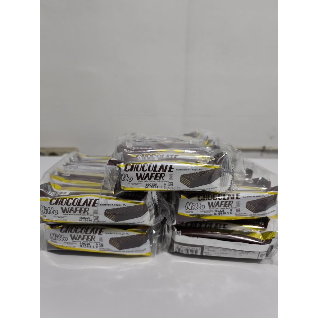 

Nissin Nitto Wafer Coklat 17 gr X 10 pcs