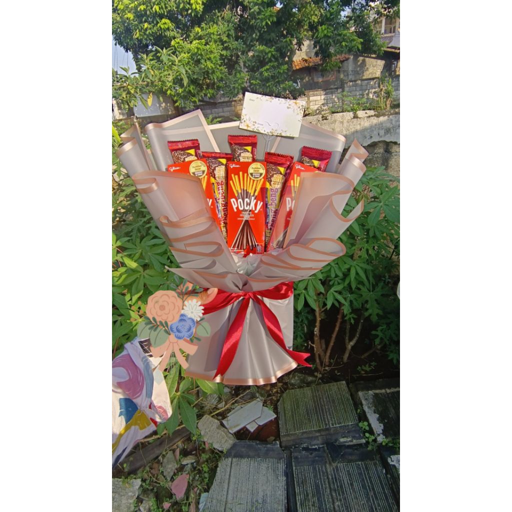 

bucket snack bengbeng/pocky/