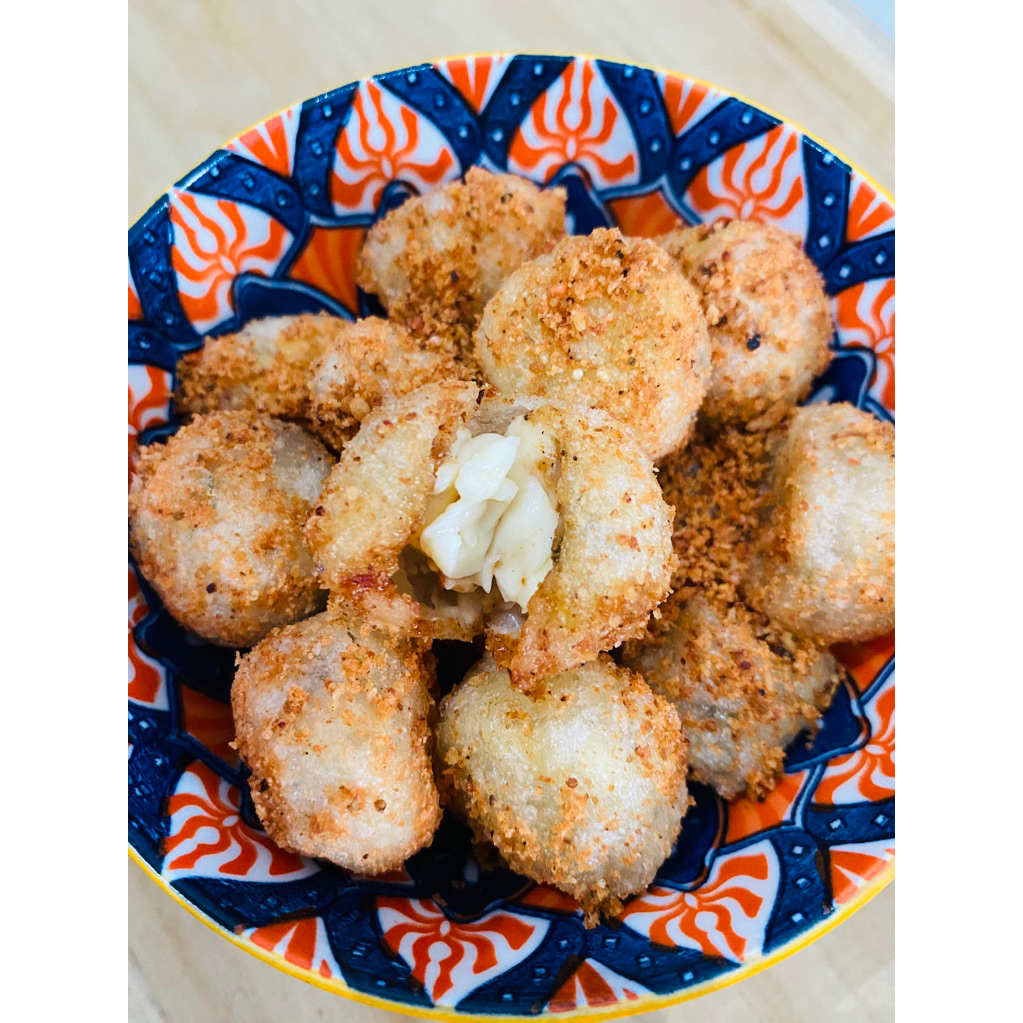 

Cimol daun bawang isi keju lumer (frozen) isi 12