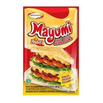 

mayonaise mayumi pedas sachet 100
