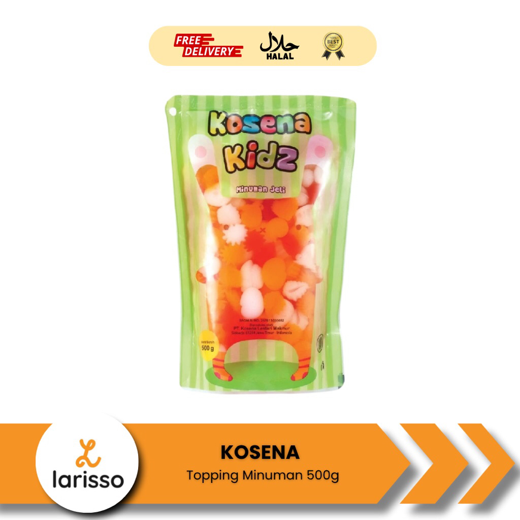 

Kosena Kidz Jelly Motif 500gr - Topping Minuman - Jelly Motif