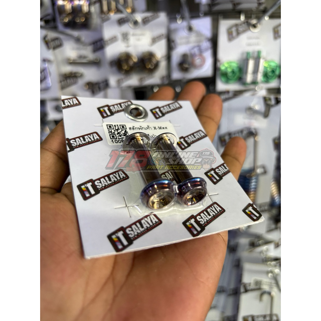 Tojos step belakang Xmax titanium burn original itsalaya