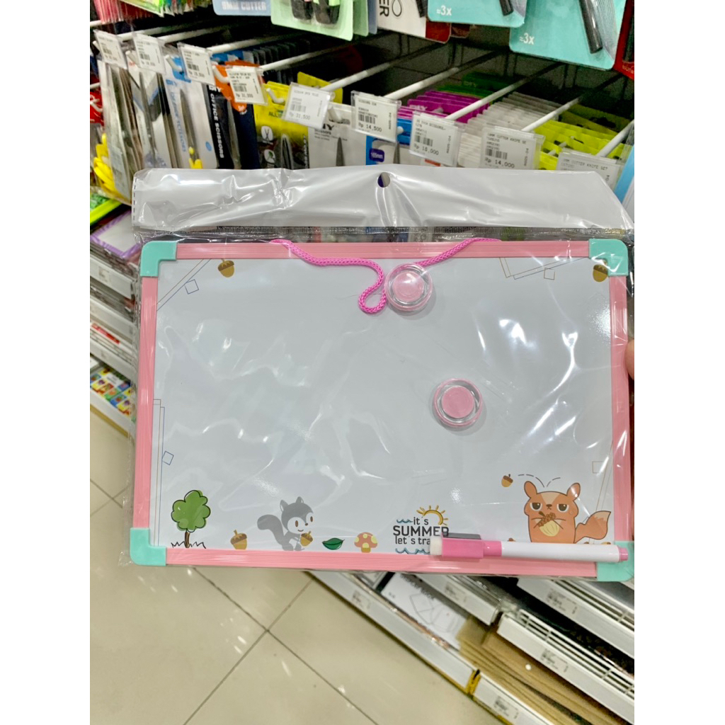 

white board/papan tulis anak/MR.DIY