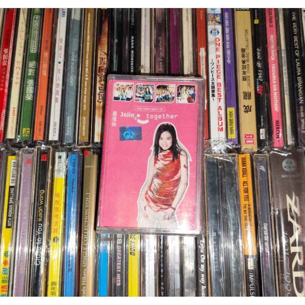 Kaset Pita The Very Best Of Jolin Tsai - Together