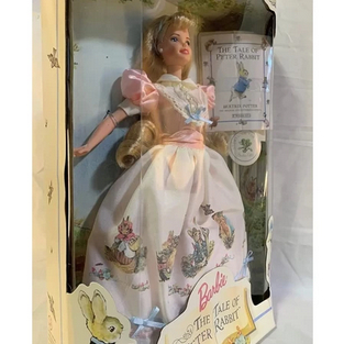 Original Barbie Vintage Doll The Fairy Tale Rabbit Story Series 1