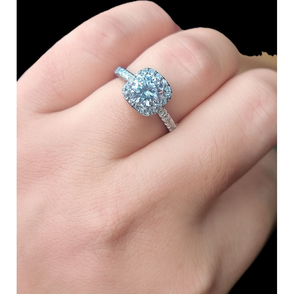 CINCIN SILVER PREMIUM MATA ZIRCON XP750