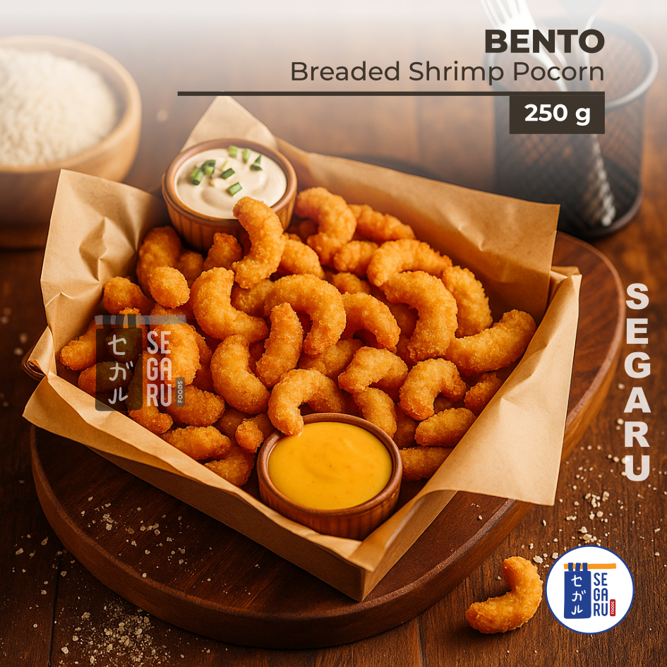 

Shrimp Popcorn Udang Lapis Tepung Bento Halal 250 Gram