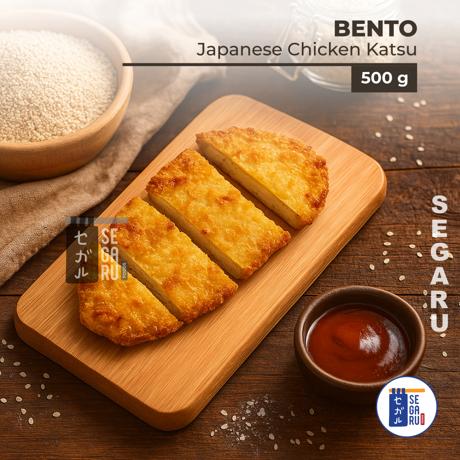 

Chicken Katsu Bento Frozen Food Homemade Halal