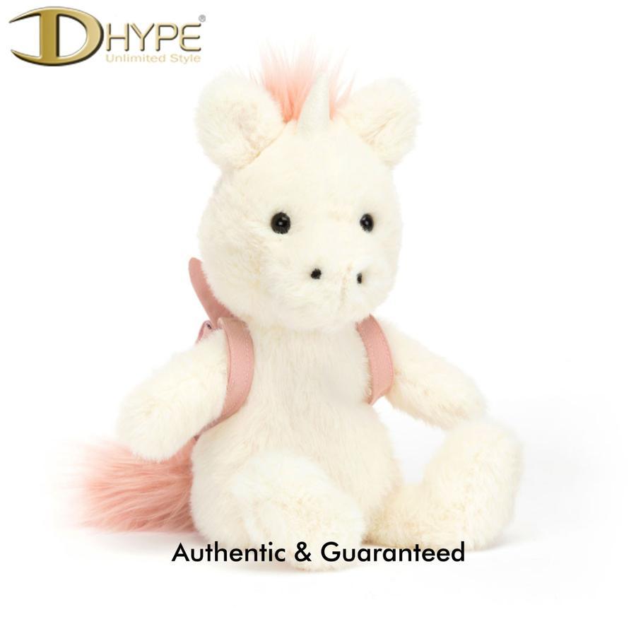 JELLYCAT BACKPACK UNICORN DOLL 100% ORIGINAL