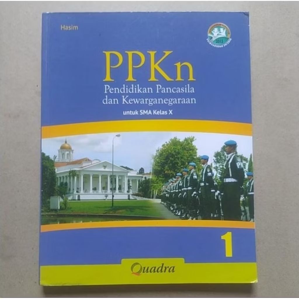 Buku PPKn SMA X Quadra