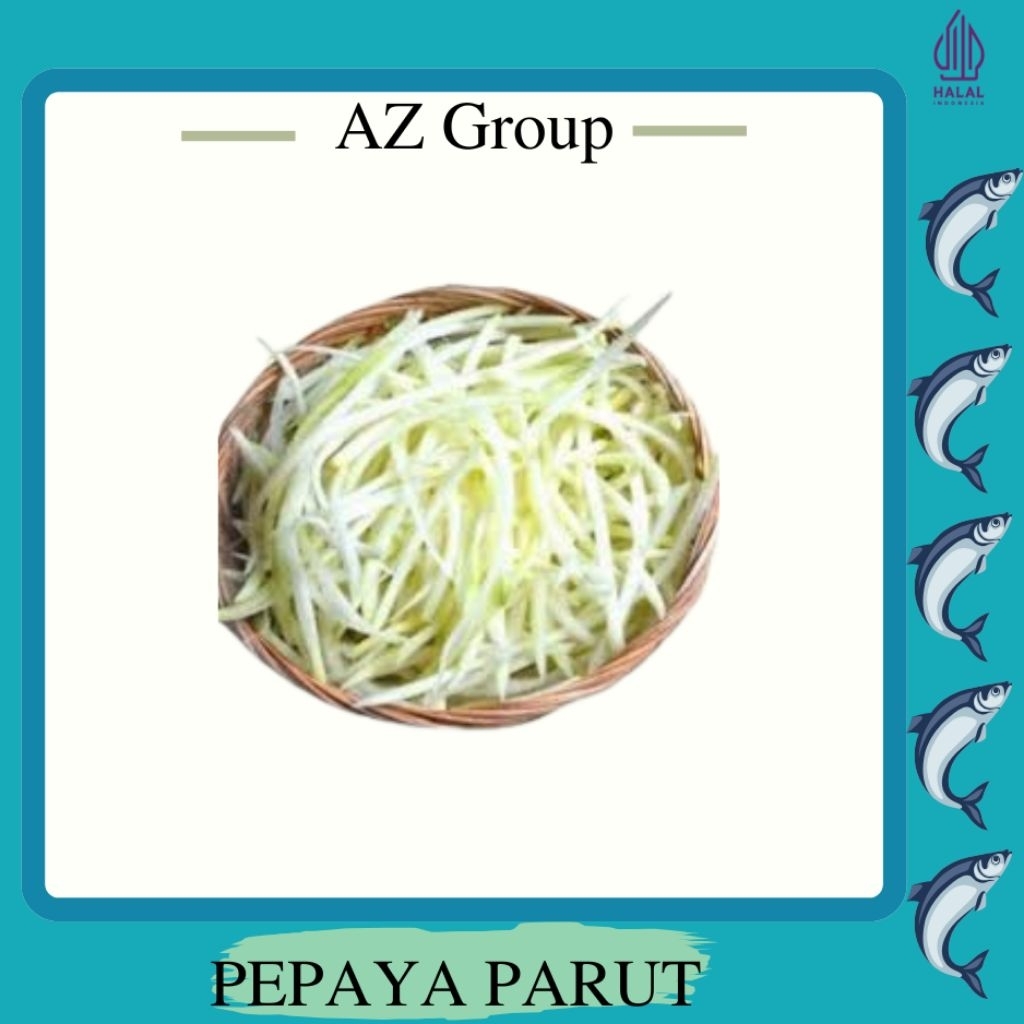 

Pepaya/Kates muda Parut -Azgroup-