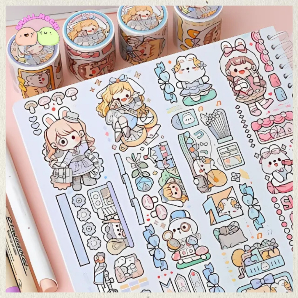 

1 Roll Stiker Roll Stiker Paper Decor Notebook Diarybook Laptop Casing Hp Botol Minum Best Seller TLD116