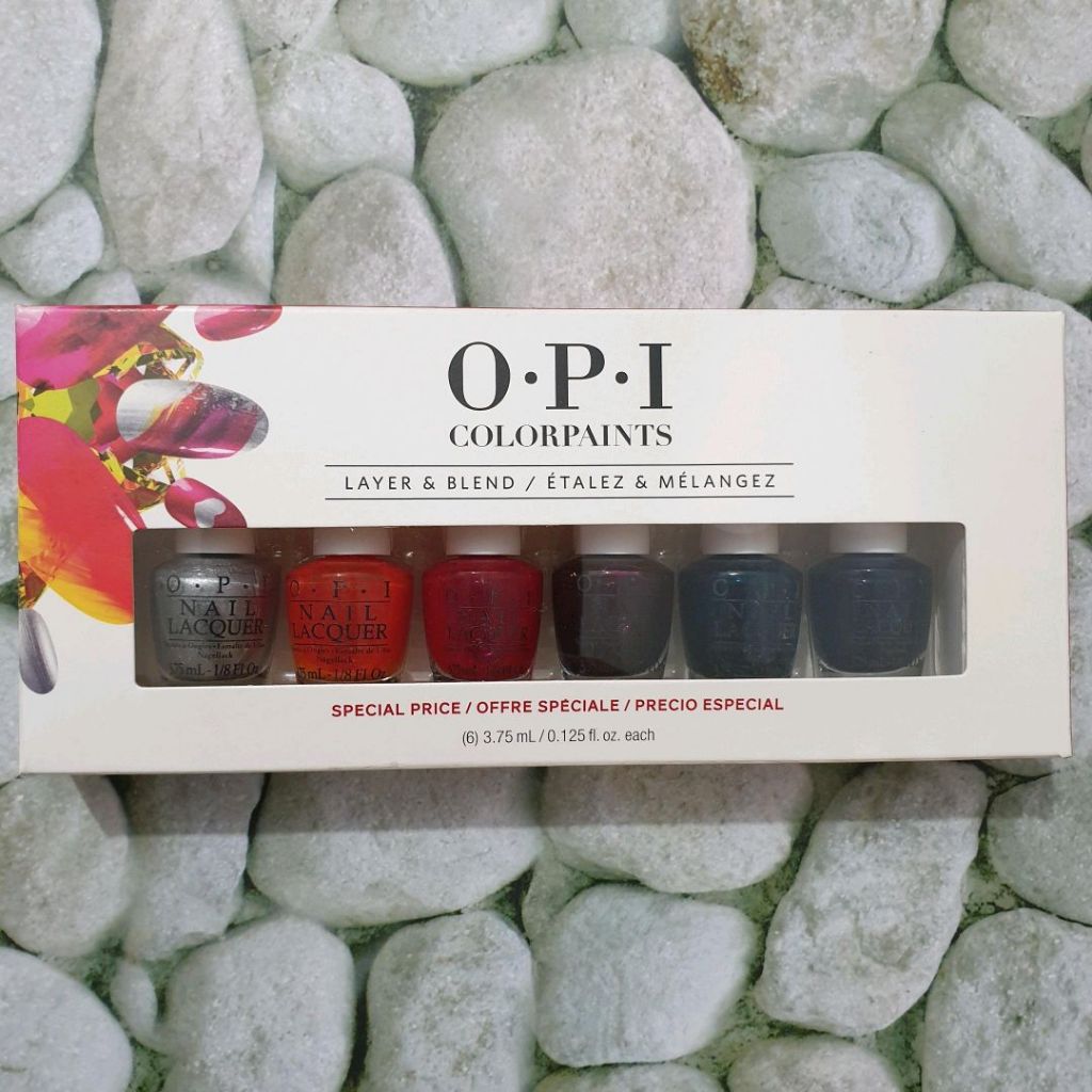 OPI Mini COLORPAINTS Layer & Blend Paint That Canvas (preloved) nail
