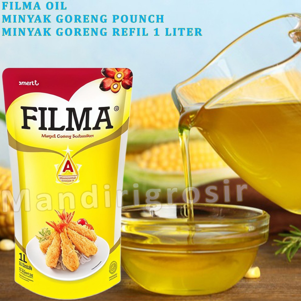 

Minyak Goreng Refill * Filma Oil * Minyak Goreng Sawit Berkualitas * 1 Liter