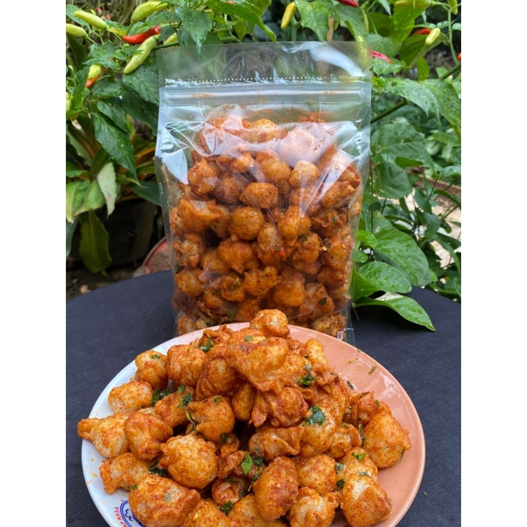 

seblak siomay kering rasa pedas daun jeruk 1kg