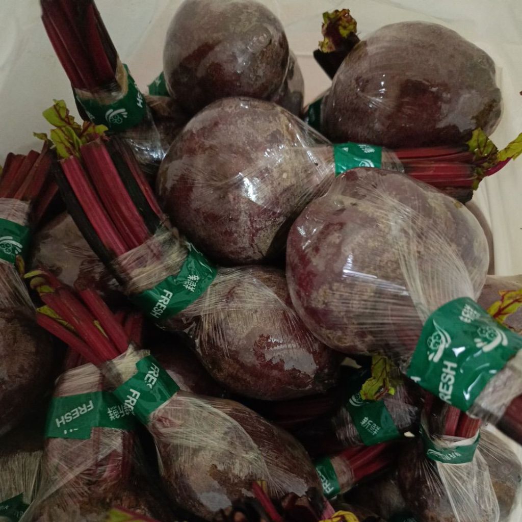 

Buah Bit 2kg Beetroot Beet Fresh Segar Penambah Darah Imun Detox Tubuh
