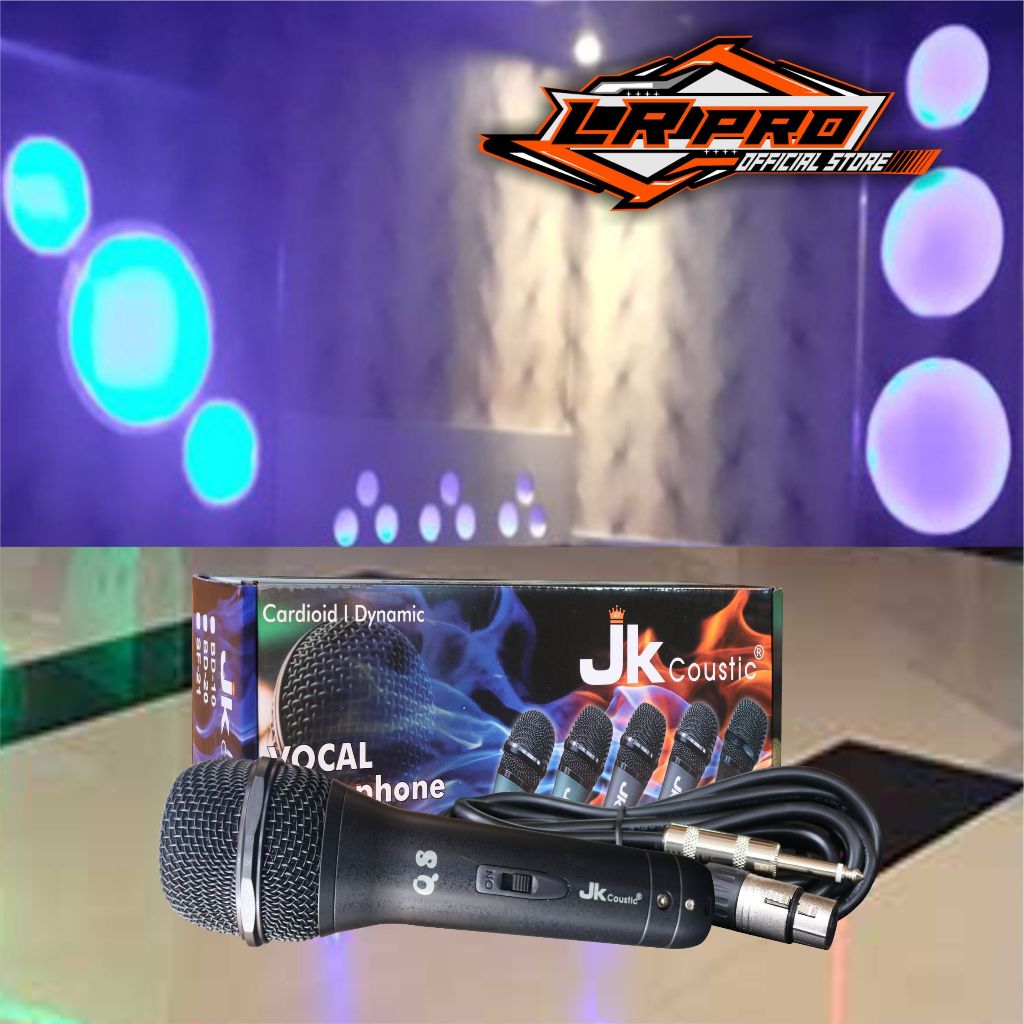 Mic cable vocal Jk coustic Q 8