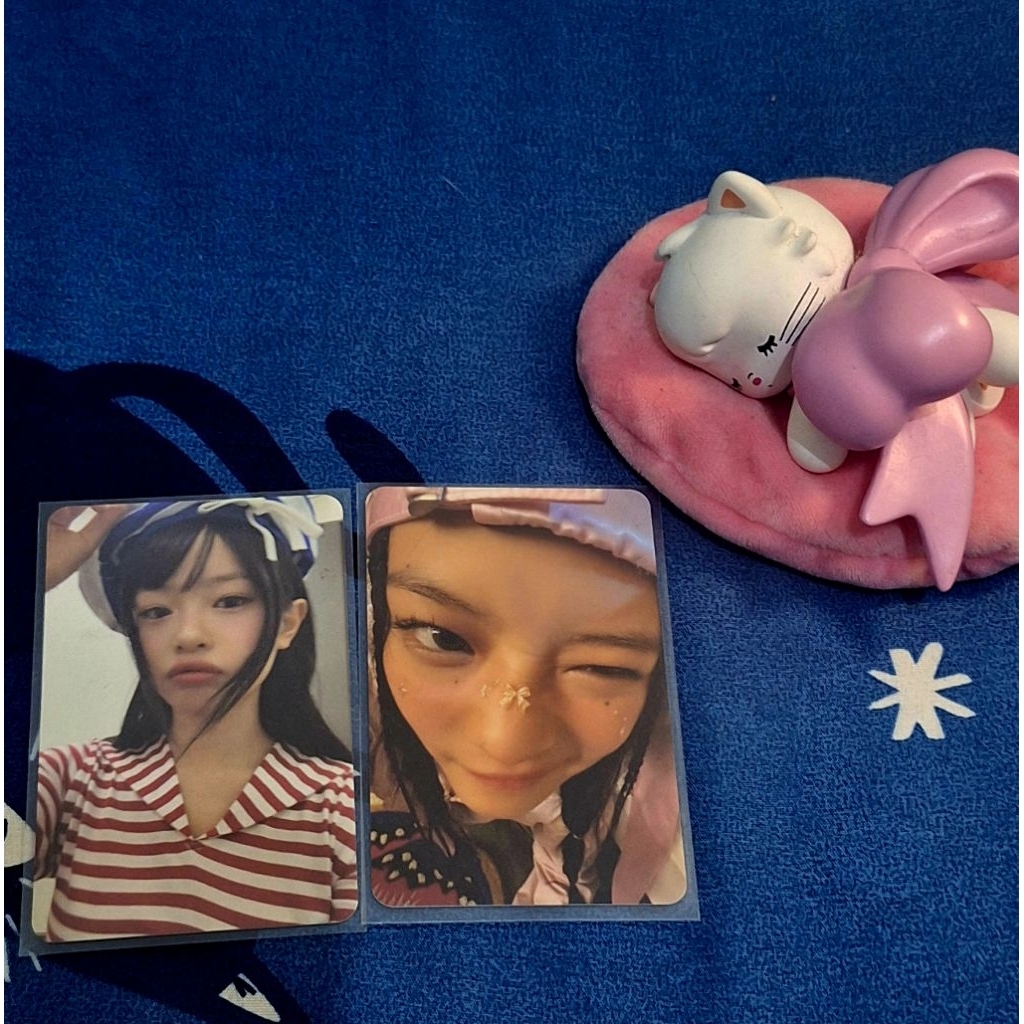 (READY INA) PHOTOCARD OFFICIAL HANNI NEWJEANS SG25 HANNI ZOOM HANNI WINK