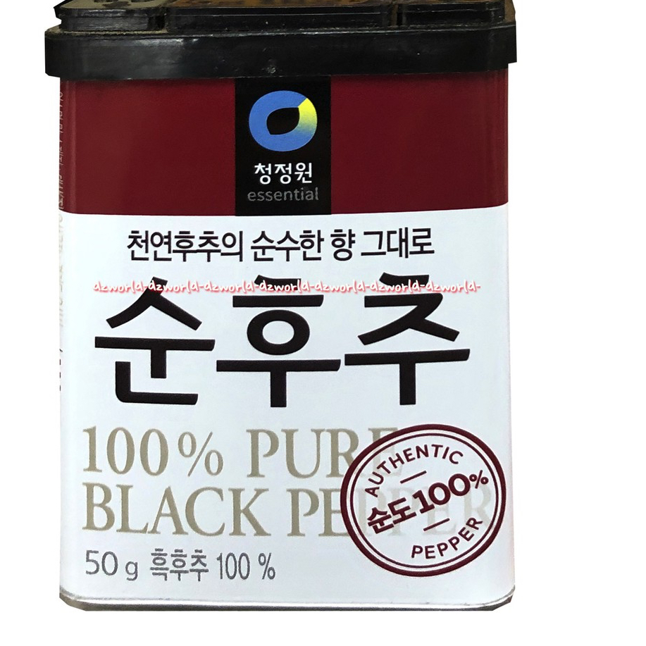 

Daesang Blackpepper Essential 50gr Bumbu Merica Hitam Black Pepper Dae Sang Chung Jung One Da esang