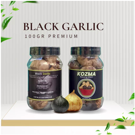 

Bawang Hitam Kozma Black Garlic 100gr