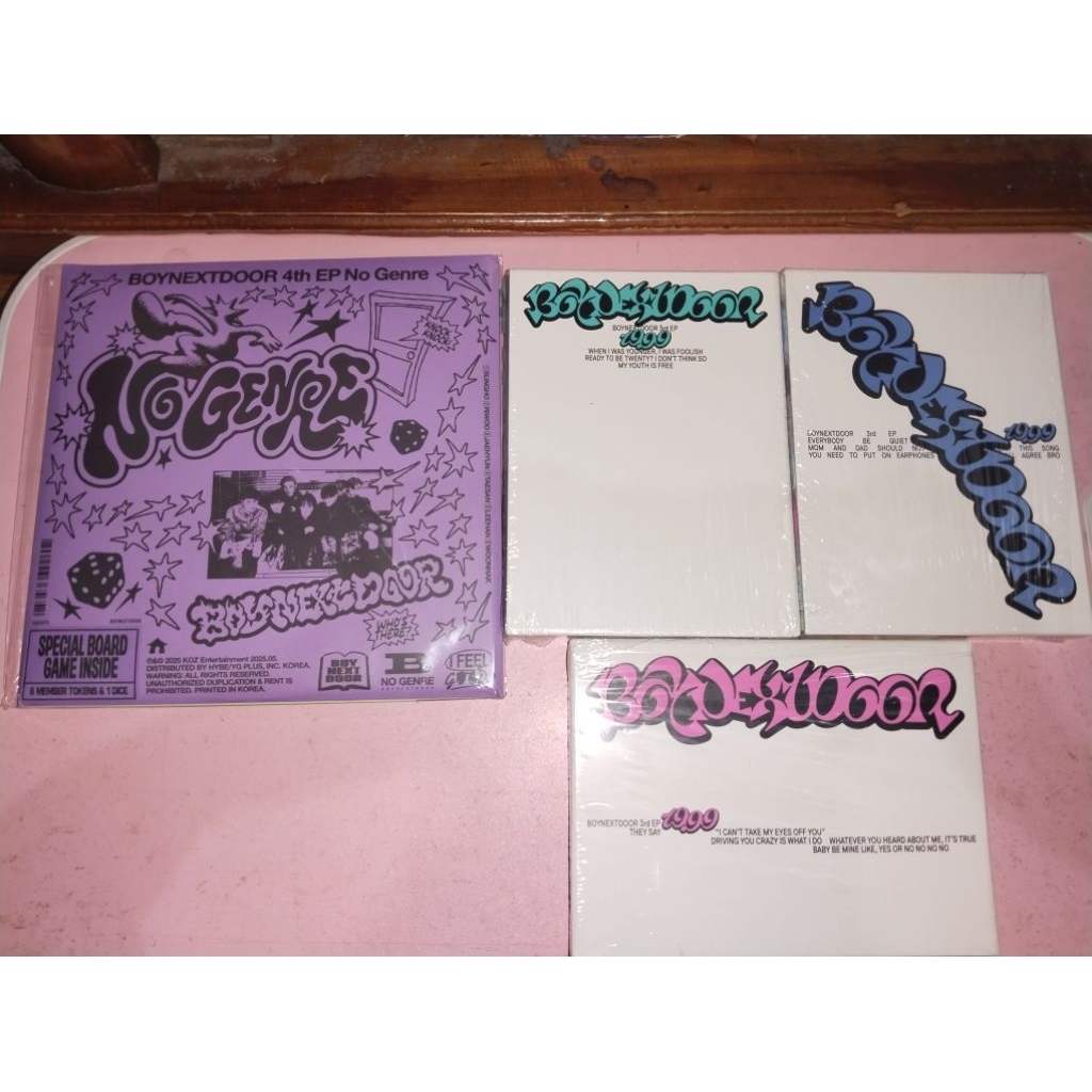 ALBUM ONLY BOYNEXTDOOR UNSEALED (BACA DESKRIPSI)