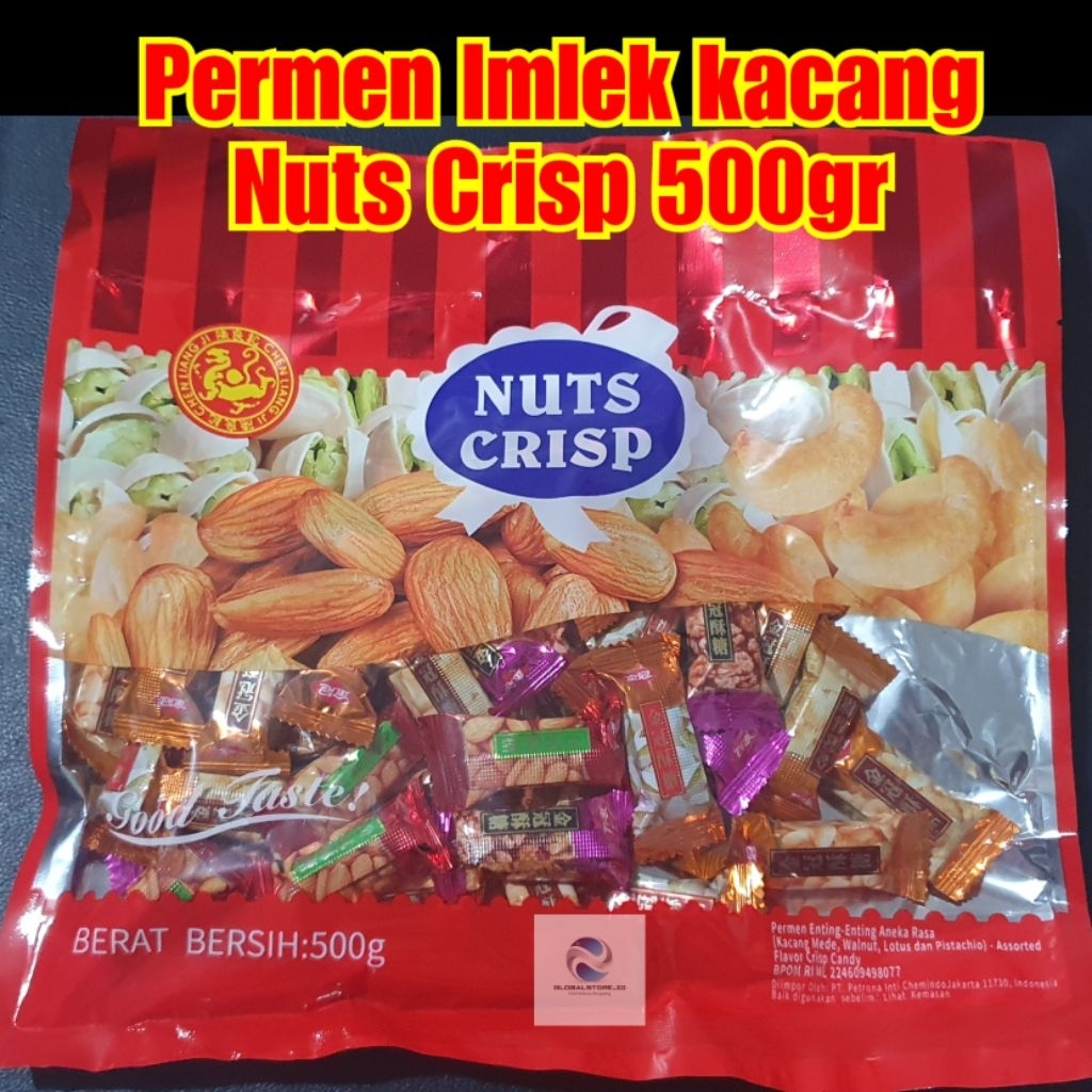 

Permen kacang imlek Nuts Crisp 500gr