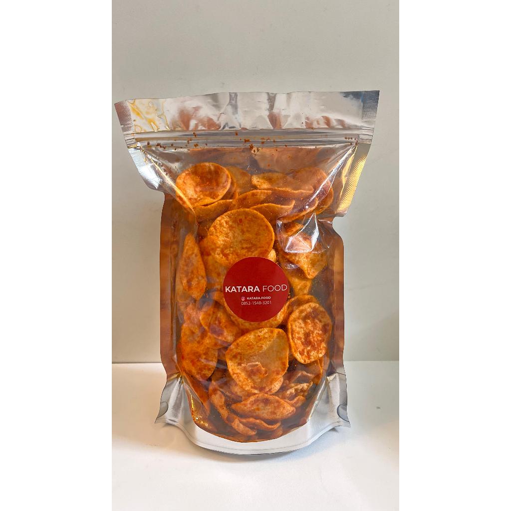 

Kerupuk balado ubi khas Minang