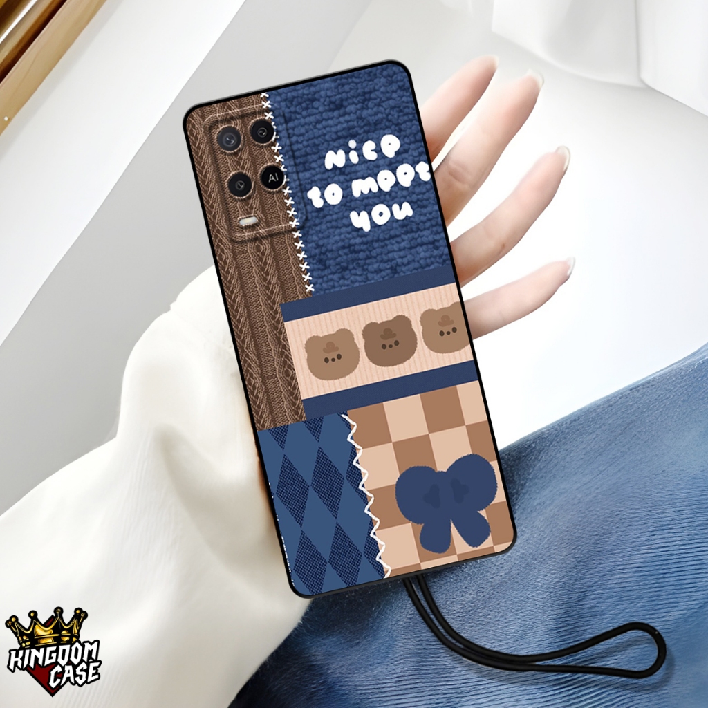 Case OPPO A54 Free Strap Case Terbaru 2025 | Case Keren - Softcase Pelindung Hp OPPO A54 - Kesing le