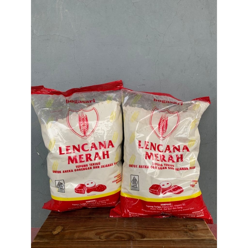 

Tepung Terigu Lencana Merah 1kg