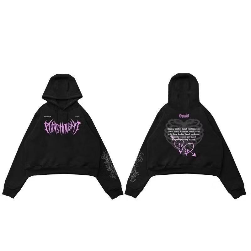 HOODIE CROP ORIGINAIL PUNISMENT/JAKET PRIA/SWEATER PRIA/HOODIE OVERSIZE/HOODIE CROP ANGGEL