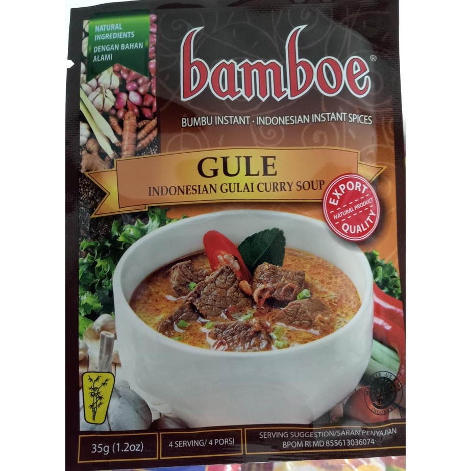 

BAMBOE BUMBU GULE INSTANT 35 GR