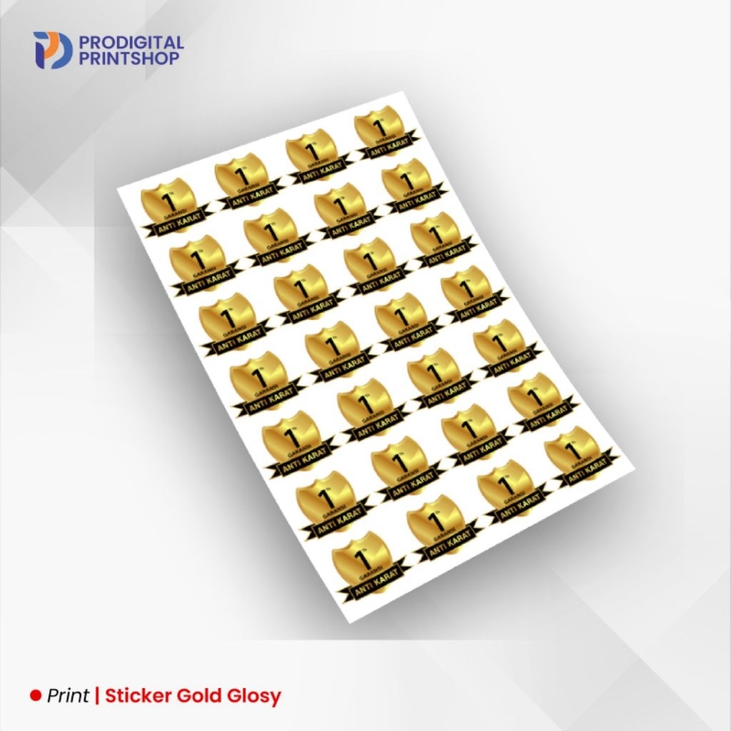 

CETAK STIKER VINYL A3+ / STIKER LABEL PRODUK MAKANAN / STIKER TAHAN AIR / [ANTI AIR]