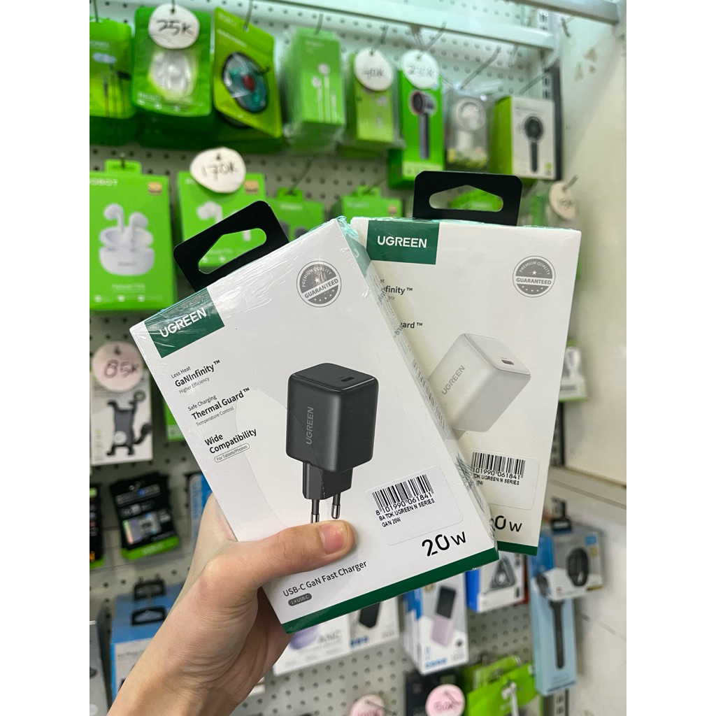 Adaptor U-GREEN 20W ORIGINAL/Batok cas hp iphone/tablets/android MFI berkualitas