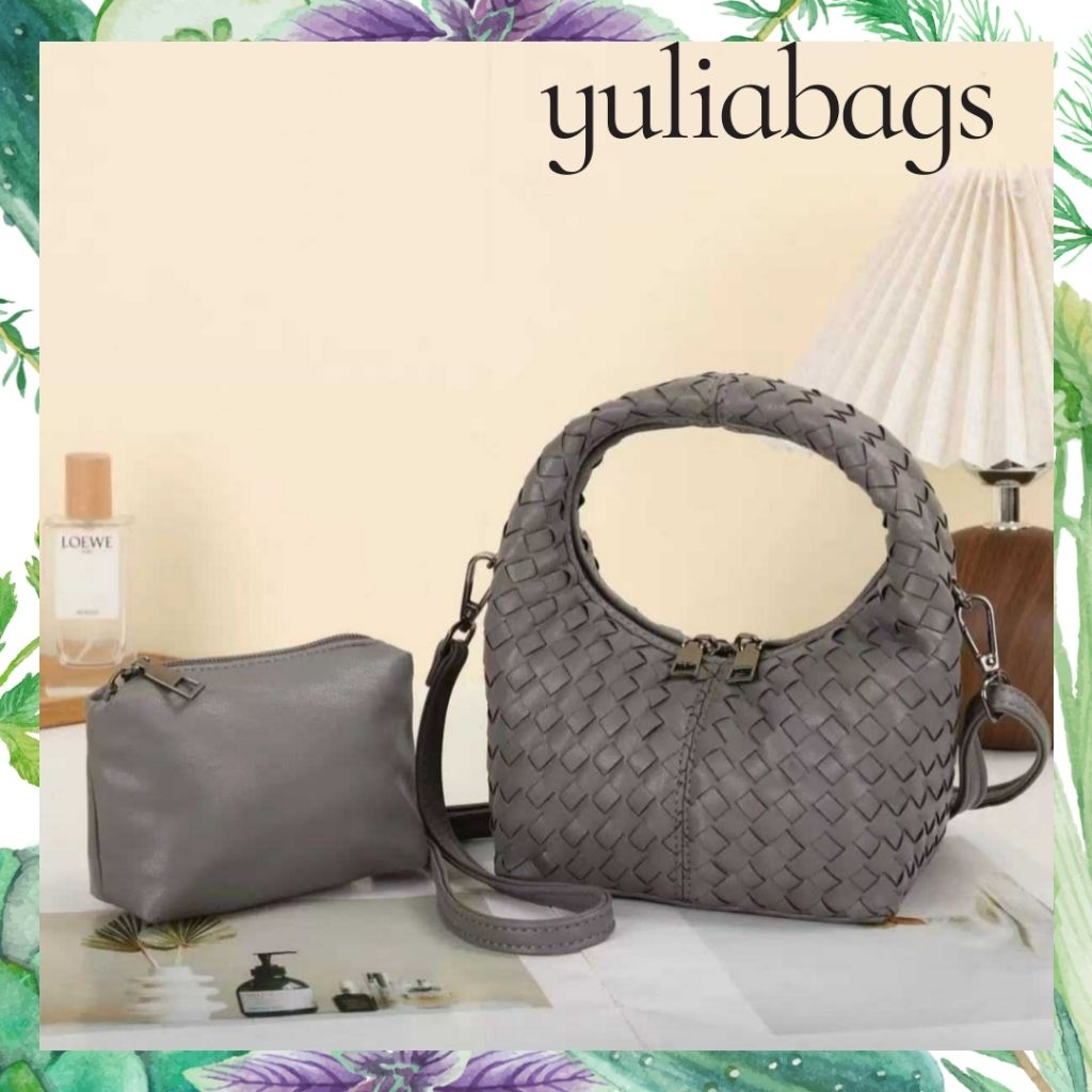 TAS SLEMPANG WANITA|TAS ANYAMAN WANITA 579