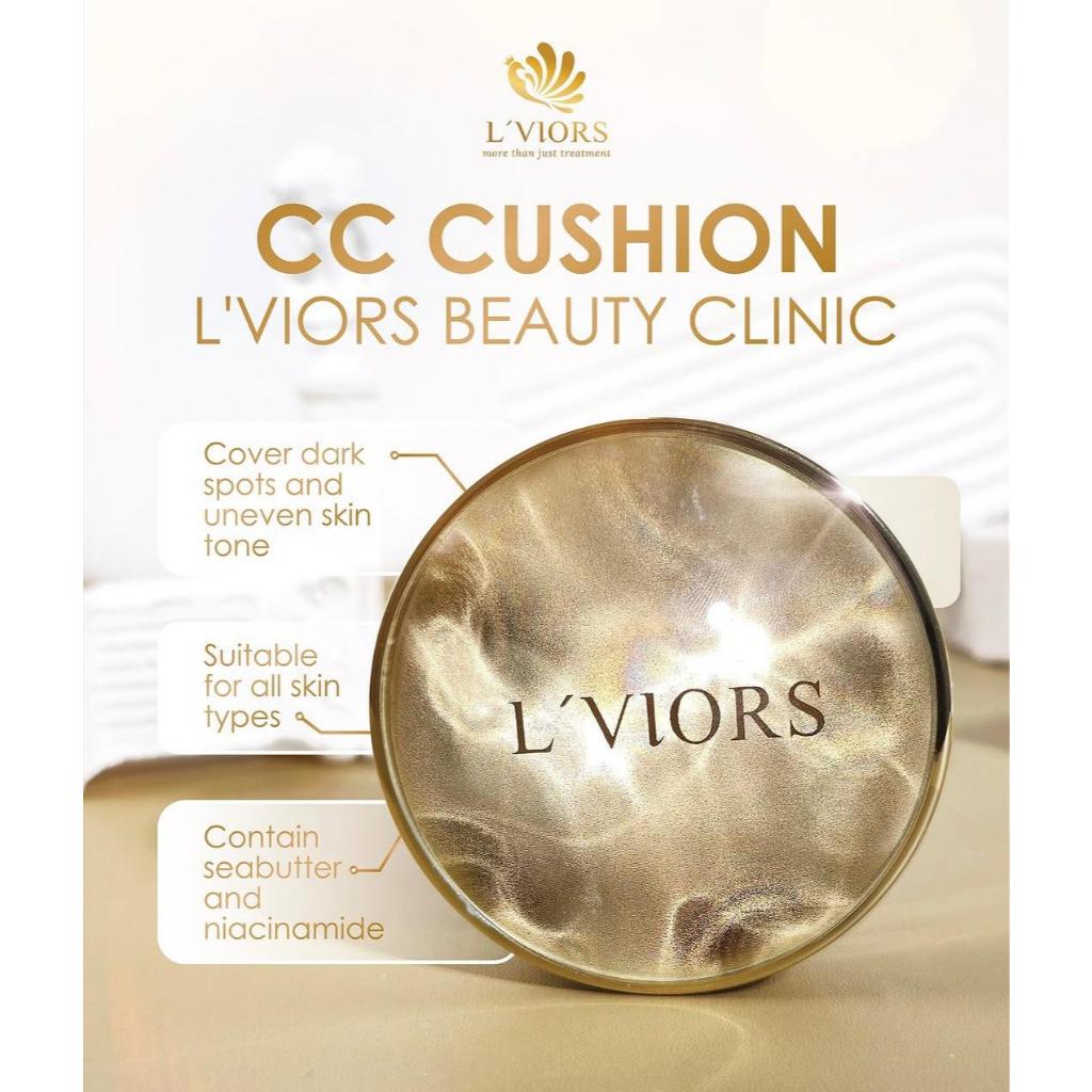 LViors NEW Packaging CC Cushion SPF50 Beli 2 Gratis Refill 1pcs LIMITED Exp 28-06-2028