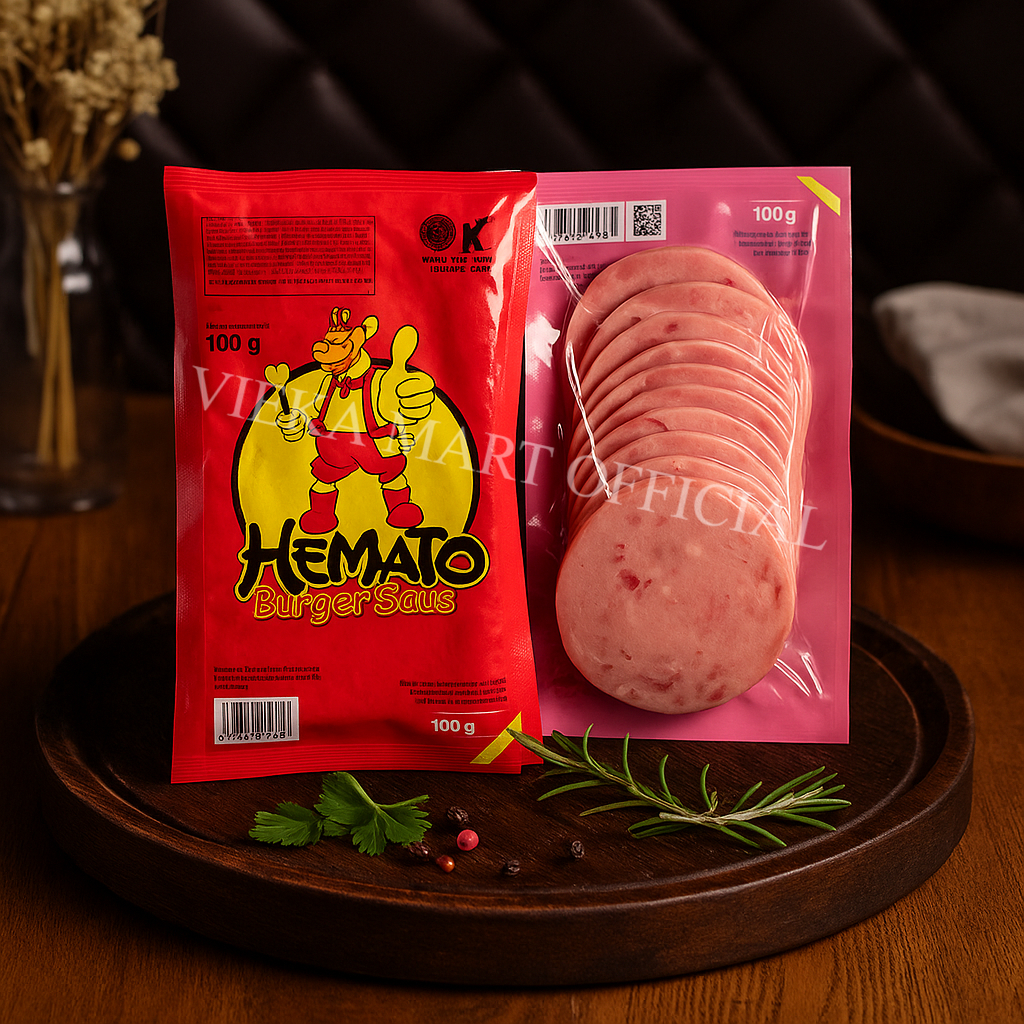 

Hemato Beef Burger isi 10 pcs 250g