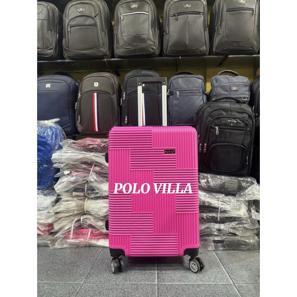 Koper fiber polo villa ukuran 20 inch size kabin anti pecah tahan air Roda 360 mutar