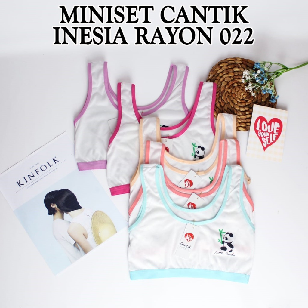 MINISET ANAK PEREMPUAN MEREK INSESIA BRA TANPA BUSA ENAK DI PAKAI UMUR 9-11 TAHUN