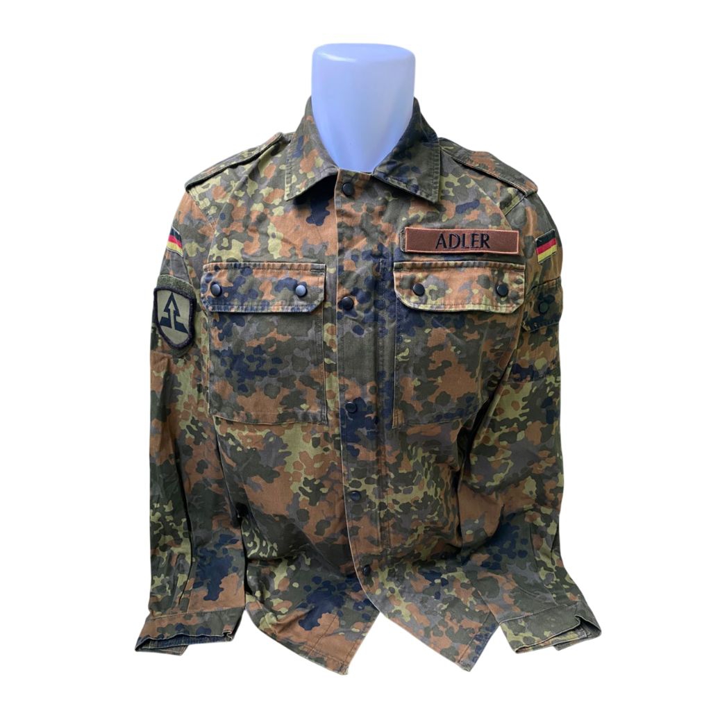 Kemeja BDU Camo loreng Flecktarn Tentara Jerman Army (24)