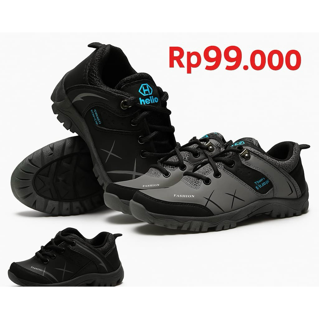 Sepatu Pria Outdoor Hiking Adventure Original