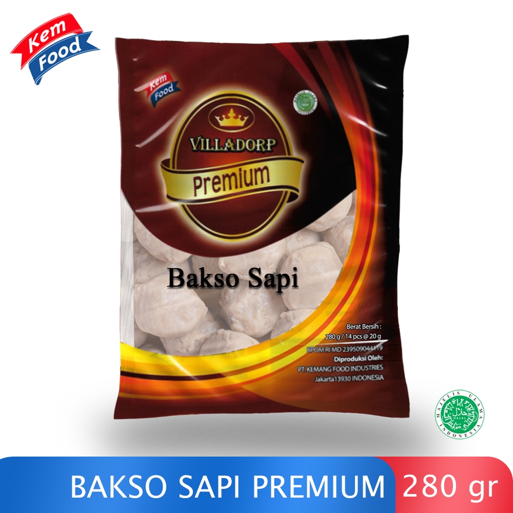 

Villadorp Bakso Sapi - Beef Meatball 280gr