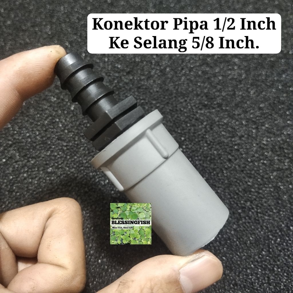Konektor Pipa 1/2 Inch Ke Selang 5/8 Inch Konektor Selang 5/8 Inch Ke Pipa 1/2 Inch Sambungan Selang
