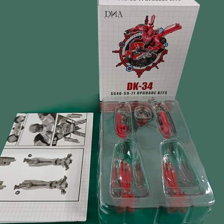 Dna design DK-34 DK34 SS40 SS59 SS71 transformers studio series add on
