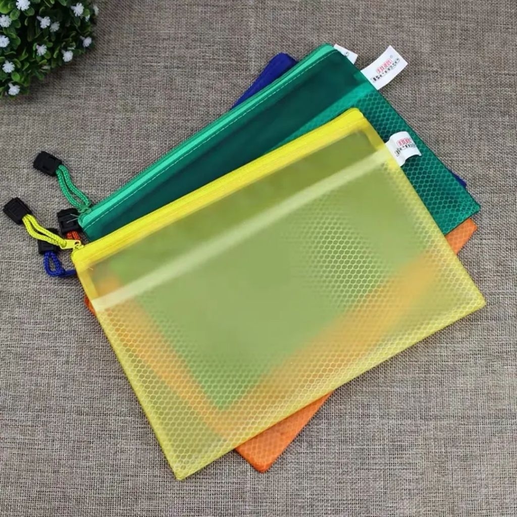 

Tas arsip PVC A4 Transparan model resleting al18