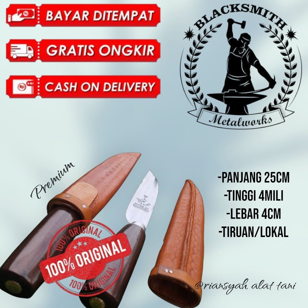 Pisau herder germany lokal original